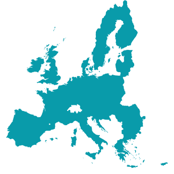 Western Europe map