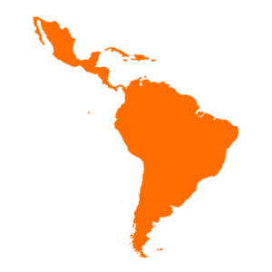 Latin-America map